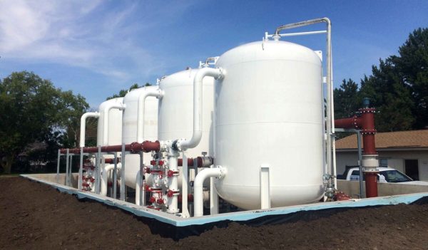 granular activated carbon treatment system