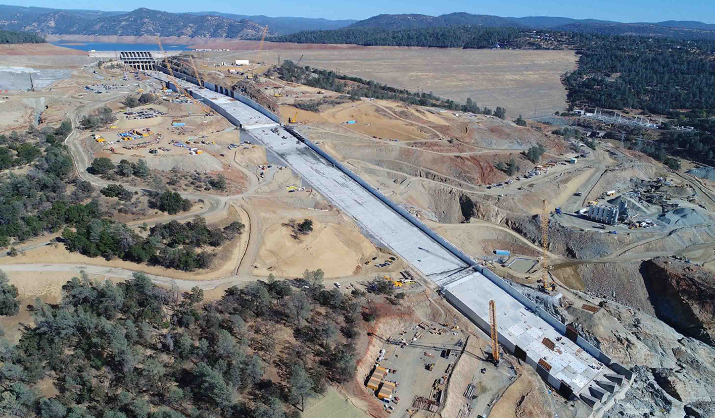 Emergency Transmission Line Re-route - Oroville Dam